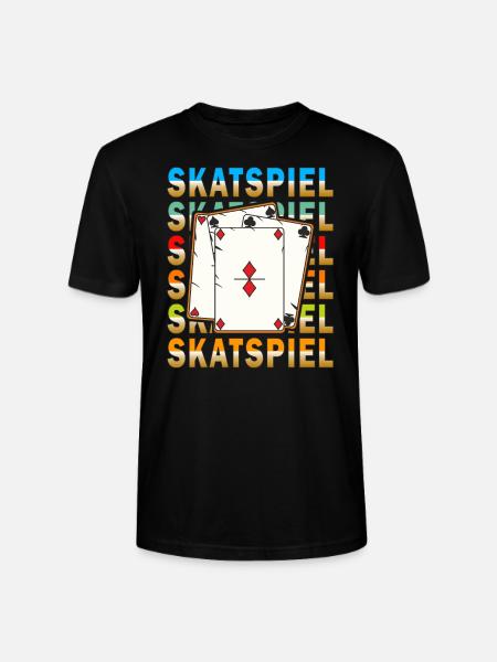 SKATSPIEL - Stanley/Stella Unisex Bio-T-Shirt CRAFTER - Schwarz