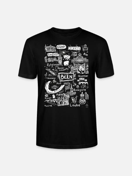 Encounter Bern - Stanley/Stella CRAFTER Unisex Organic T-Shirt - black