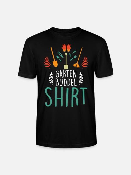 Garten Buddel Gärtner - Stanley/Stella Unisex Bio-T-Shirt CRAFTER - Schwarz