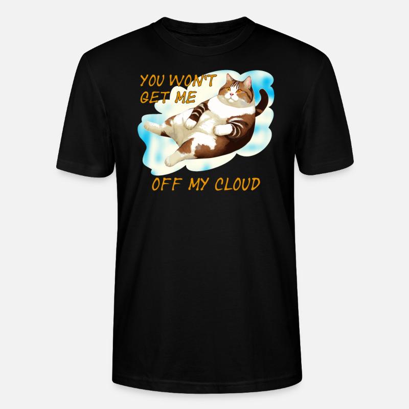 KATZE MY CLOUD - Stanley/Stella Unisex Bio-T-Shirt CRAFTER - Schwarz
