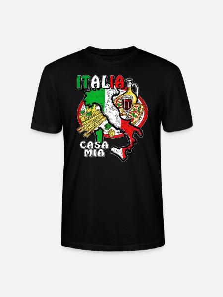 ITALIA CASA MIA - Stanley/Stella CRAFTER Unisex Organic T-Shirt - black
