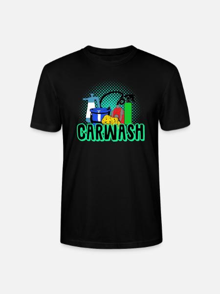 Autowaschen - Stanley/Stella Unisex Bio-T-Shirt CRAFTER - Schwarz