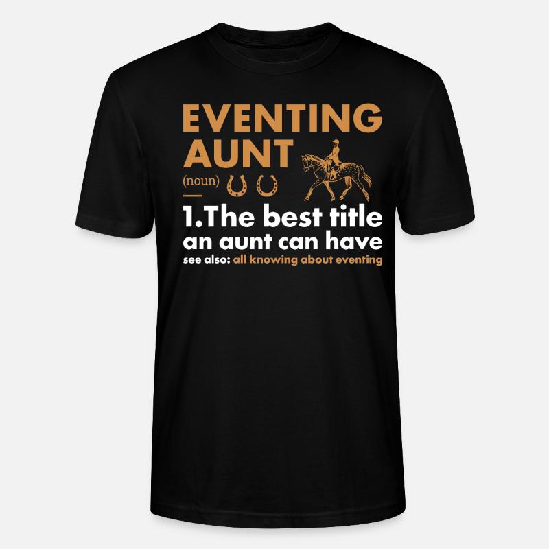 Cavalier Tante Définition Concours complet - T-shirt bio CRAFTER Stanley Stella Unisexe - noir