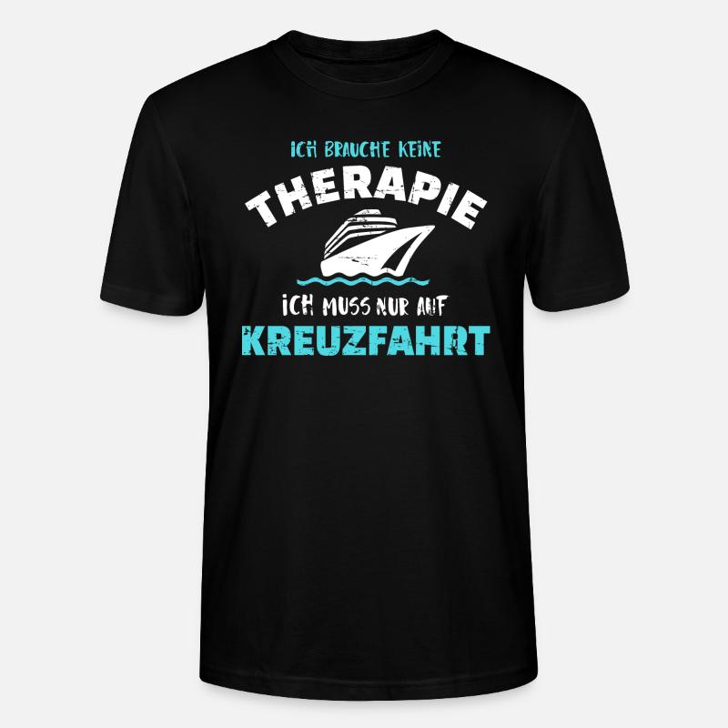 Kreuzfahrt - Stanley/Stella Unisex Bio-T-Shirt CRAFTER - Schwarz