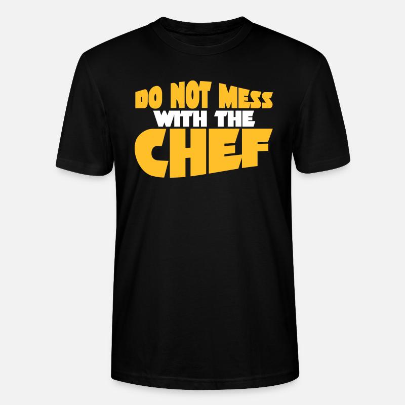 Chef - Stanley/Stella Unisex Bio-T-Shirt CRAFTER - Schwarz
