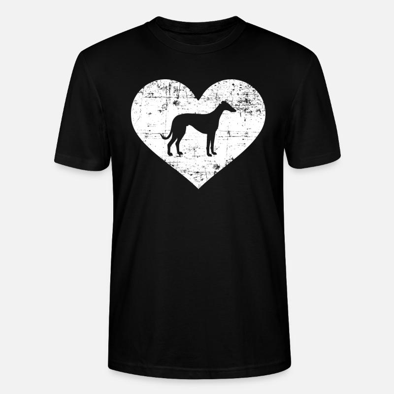 Lévrier italien - T-shirt bio CRAFTER Stanley Stella Unisexe - noir
