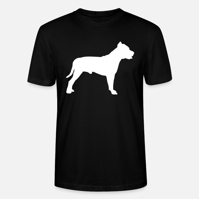 Pitbull - Stanley/Stella Unisex Bio-T-Shirt CRAFTER - Schwarz