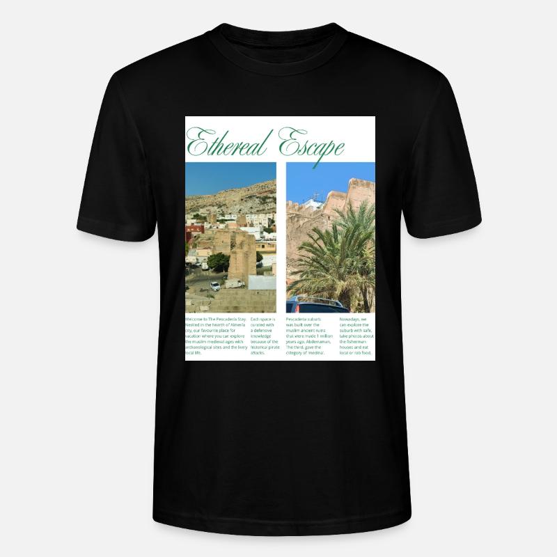 URBEX_PESCADERIA - Stanley/Stella Unisex Bio-T-Shirt CRAFTER - Schwarz