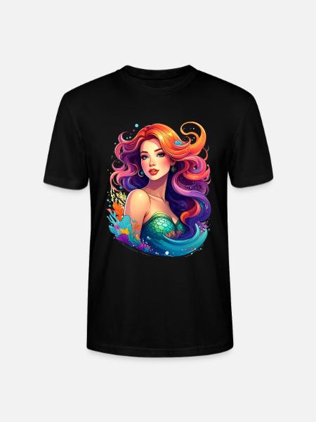 Sirène sexy - T-shirt bio CRAFTER Stanley Stella Unisexe - noir