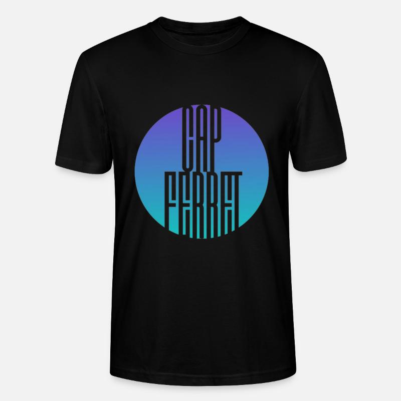 "Le Cap ou pas Cap" - T-shirt bio CRAFTER Stanley Stella Unisexe - noir