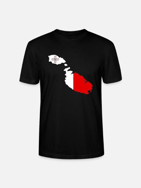 Malte - T-shirt bio CRAFTER Stanley Stella Unisexe - noir