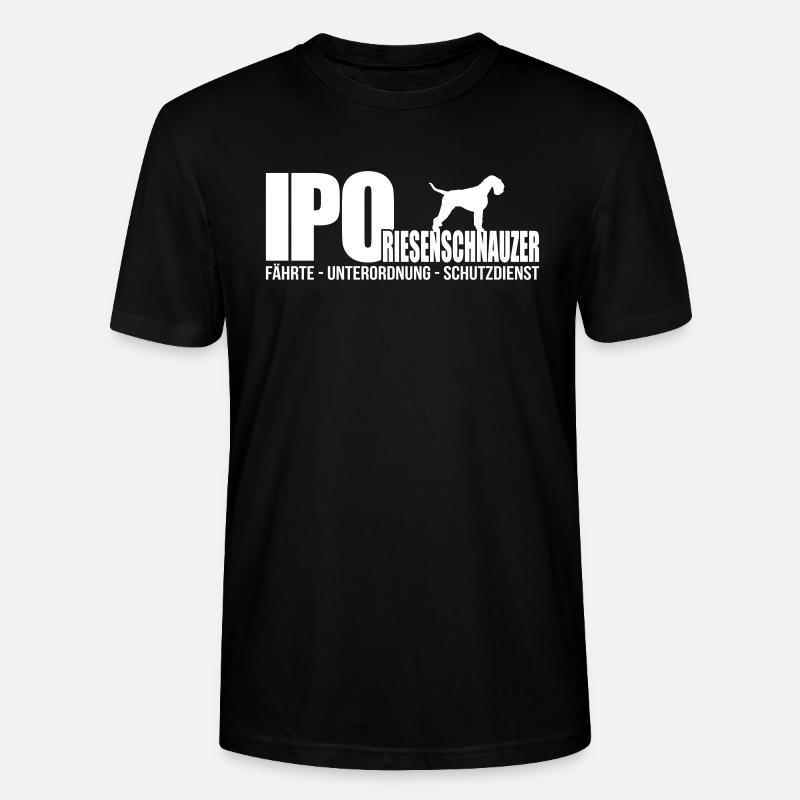 géant IPO - T-shirt bio CRAFTER Stanley Stella Unisexe - noir
