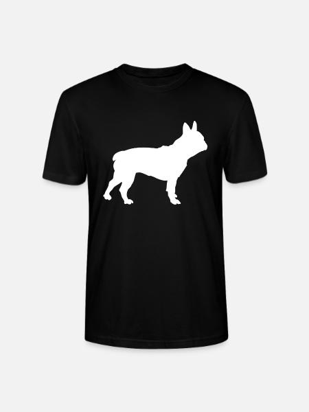 Bouledogue français - T-shirt bio CRAFTER Stanley Stella Unisexe - noir