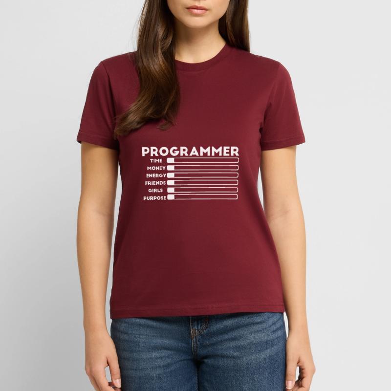 Programmierer Nerd computer HTML Stanley/Stella Unisex Bio-T-Shirt CRAFTER