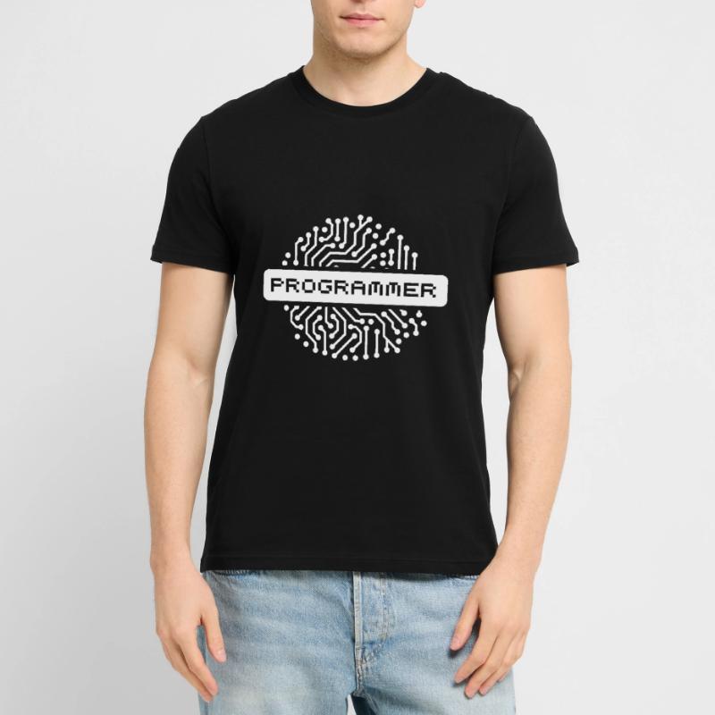 Programmation programmation geek Geek T-shirt bio CRAFTER Stanley Stella Unisexe