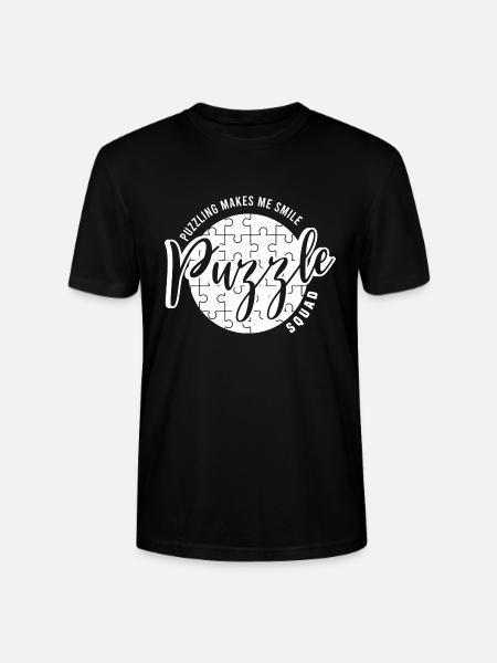 Puzzle Squad Ironic Dicton Puzzling - T-shirt bio CRAFTER Stanley Stella Unisexe - noir