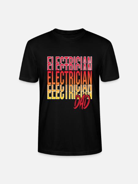 Electrician - Stanley/Stella CRAFTER Unisex Organic T-Shirt - black