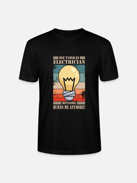 Electrician - Stanley/Stella CRAFTER Unisex Organic T-Shirt - black