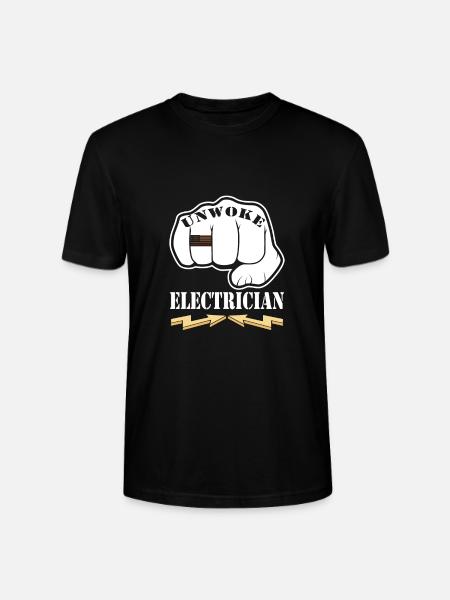 Elektriker - Stanley/Stella Unisex Bio-T-Shirt CRAFTER - Schwarz