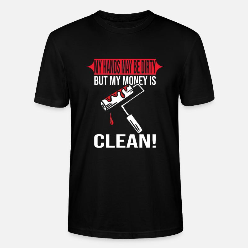 Peintre - T-shirt bio CRAFTER Stanley Stella Unisexe - noir