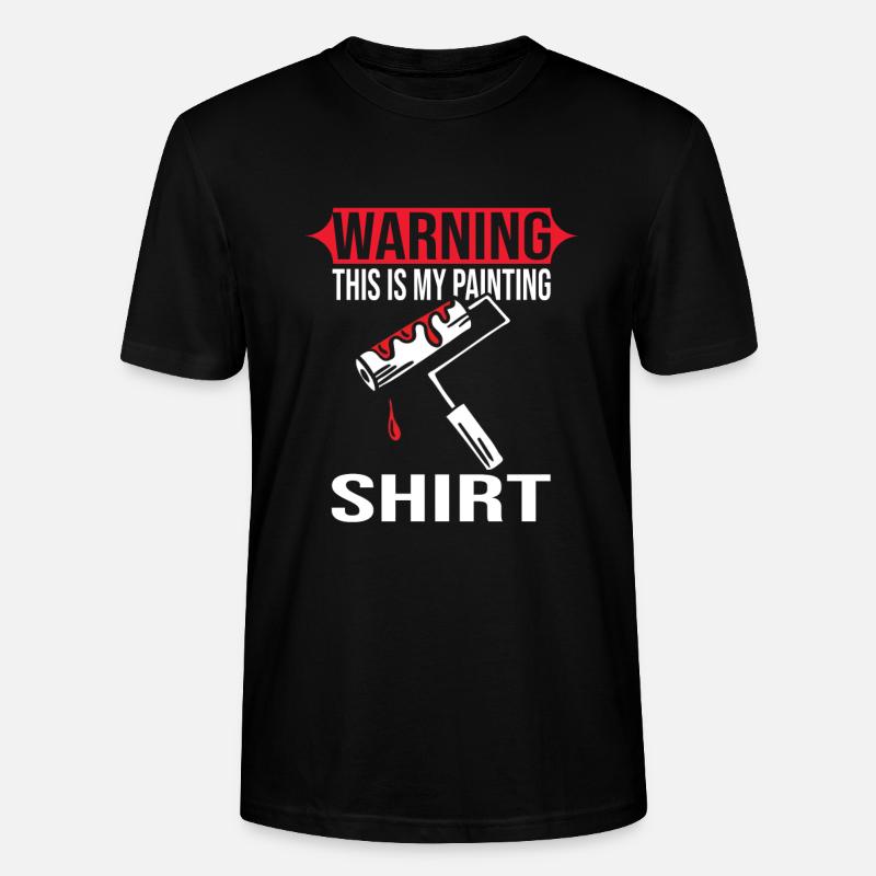 Painter - Stanley/Stella CRAFTER Unisex Organic T-Shirt - black