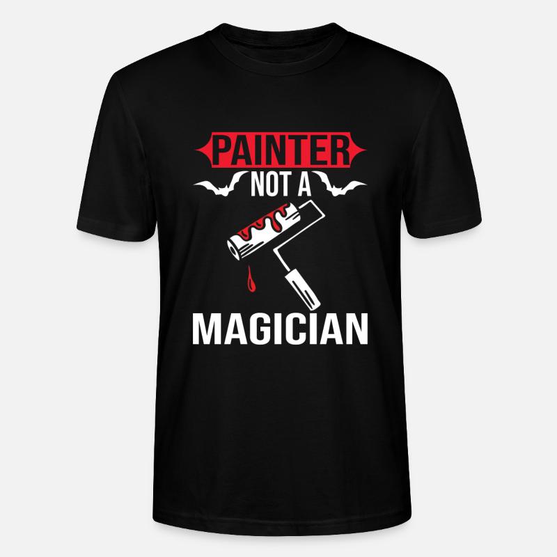 Maler - Stanley/Stella Unisex Bio-T-Shirt CRAFTER - Schwarz