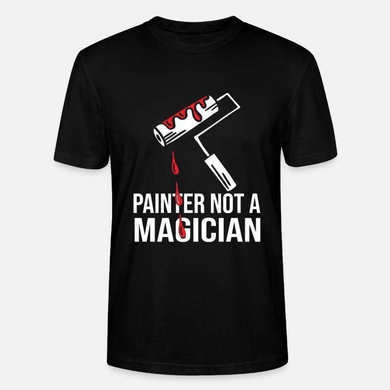 Peintre - T-shirt bio CRAFTER Stanley Stella Unisexe - noir