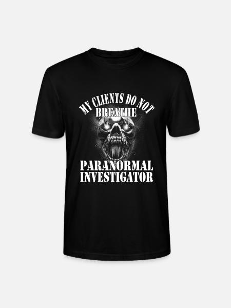Ghost Hunters - Stanley/Stella CRAFTER Unisex Organic T-Shirt - black