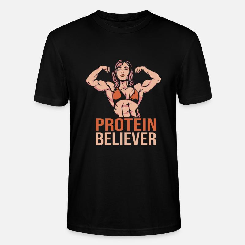 Bodybuilding - Stanley/Stella Unisex Bio-T-Shirt CRAFTER - Schwarz
