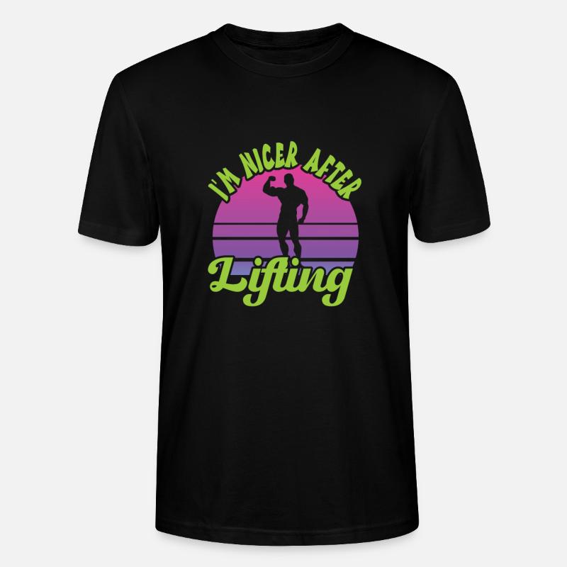 Bodybuilding - Stanley/Stella Unisex Bio-T-Shirt CRAFTER - Schwarz