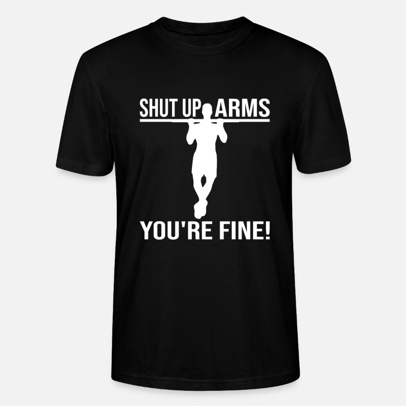 Circuit training - Stanley/Stella CRAFTER Unisex Organic T-Shirt - black