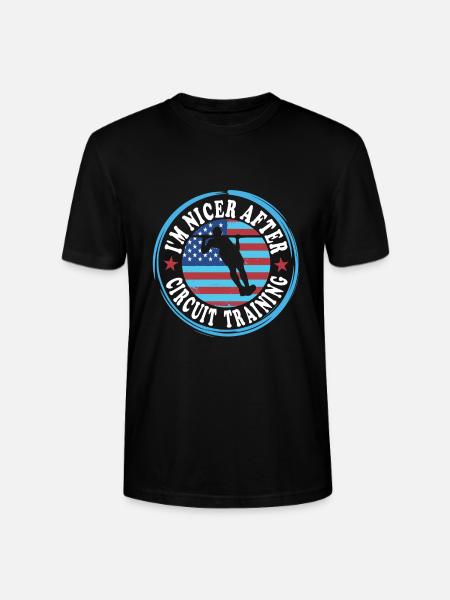 Circuit training - Stanley/Stella CRAFTER Unisex Organic T-Shirt - black