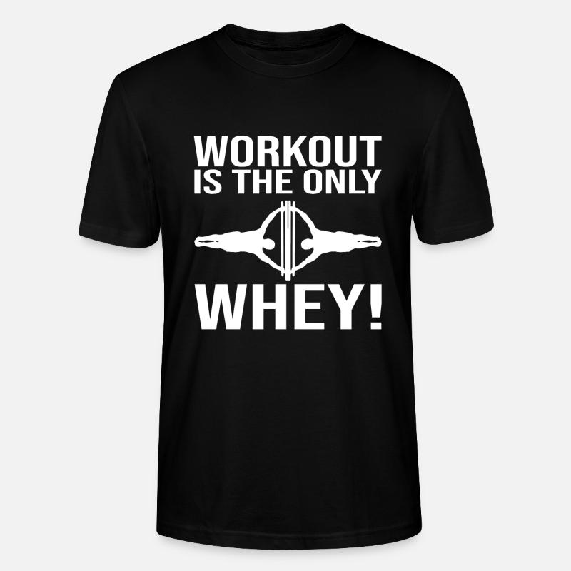 Circuit training - Stanley/Stella CRAFTER Unisex Organic T-Shirt - black