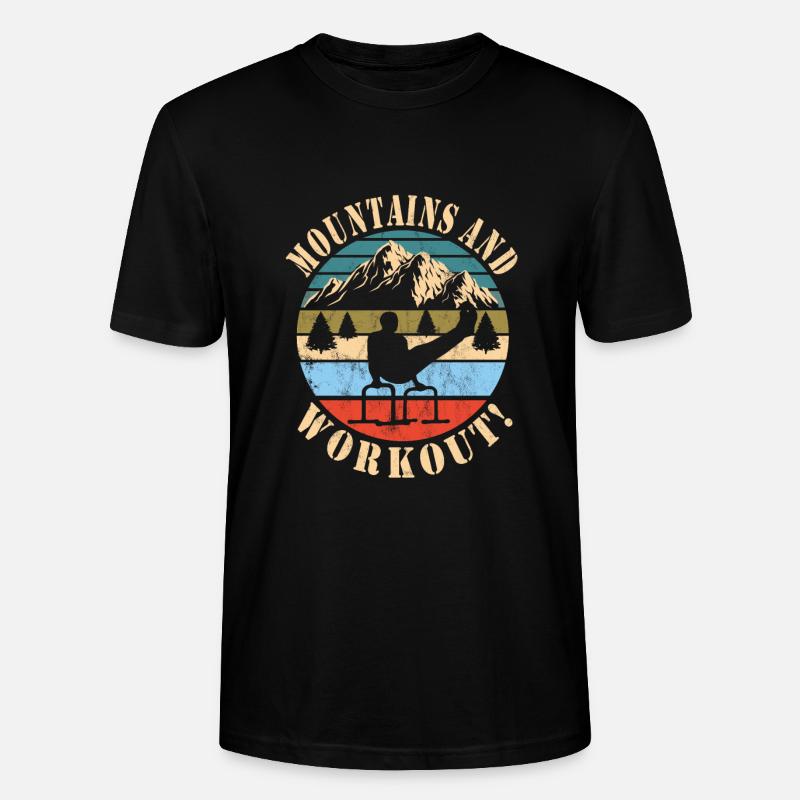 Circuit training - Stanley/Stella CRAFTER Unisex Organic T-Shirt - black