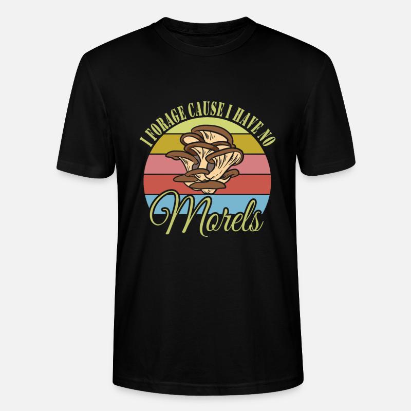 Cueillette de champignons - T-shirt bio CRAFTER Stanley Stella Unisexe - noir