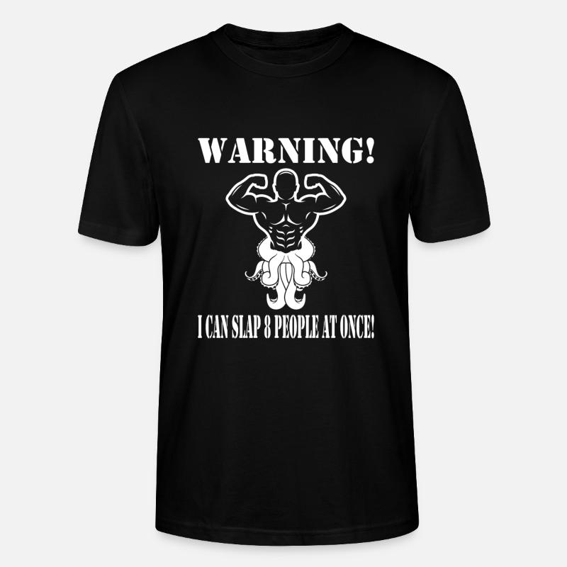 Octopus - Stanley/Stella CRAFTER Unisex Organic T-Shirt - black