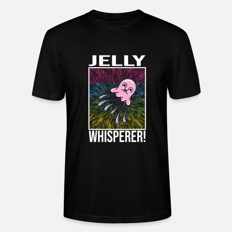 Jelly Whisperer - Stanley/Stella Unisex Bio-T-Shirt CRAFTER - Schwarz