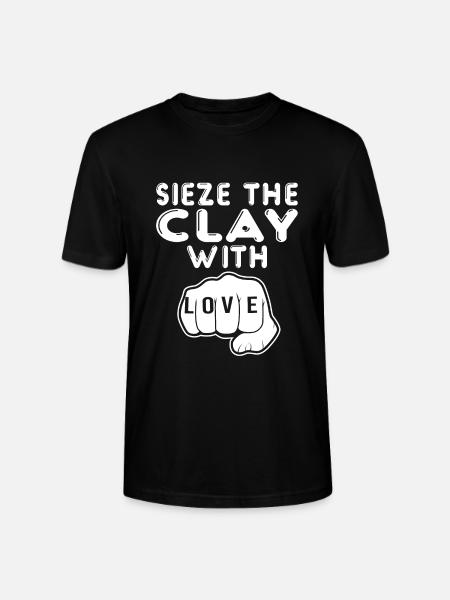 Make pottery - Stanley/Stella CRAFTER Unisex Organic T-Shirt - black