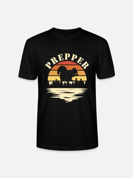 Prepper - Stanley/Stella Unisex Bio-T-Shirt CRAFTER - Schwarz