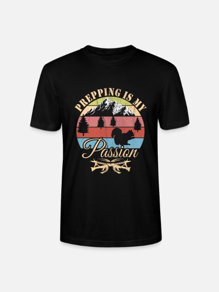 Prepper - Stanley/Stella Unisex Bio-T-Shirt CRAFTER - Schwarz