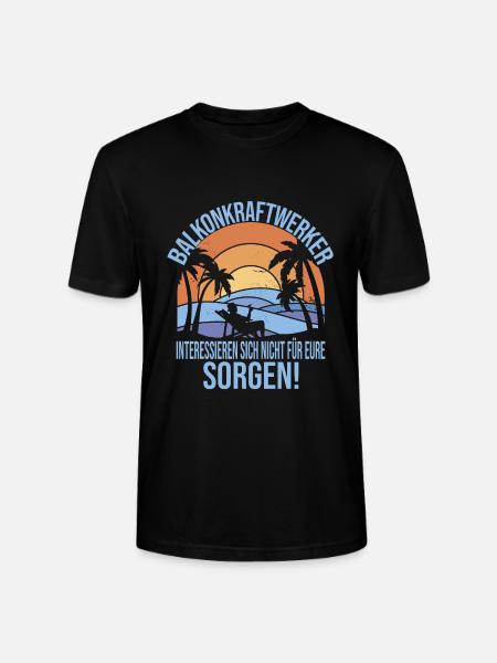 Solaranlage - Stanley/Stella Unisex Bio-T-Shirt CRAFTER - Schwarz