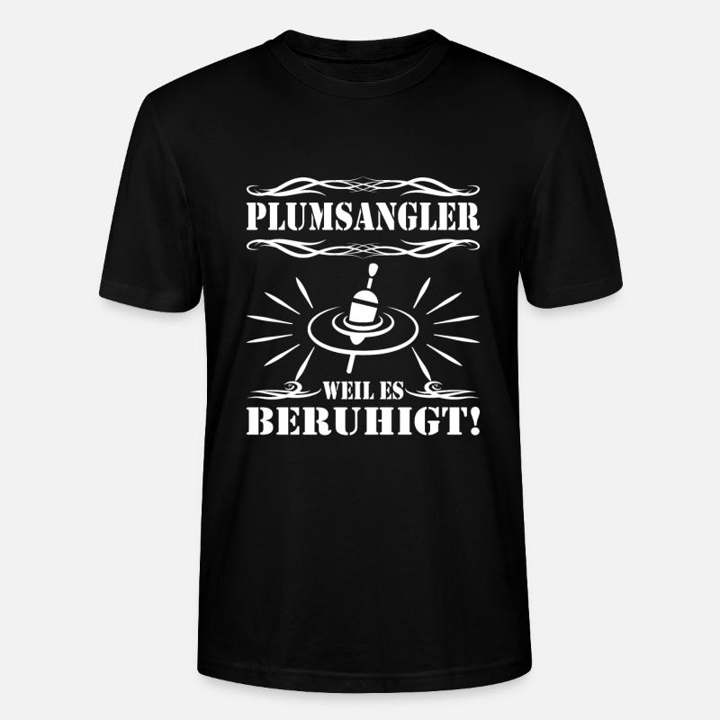 Pêche - T-shirt bio CRAFTER Stanley Stella Unisexe - noir