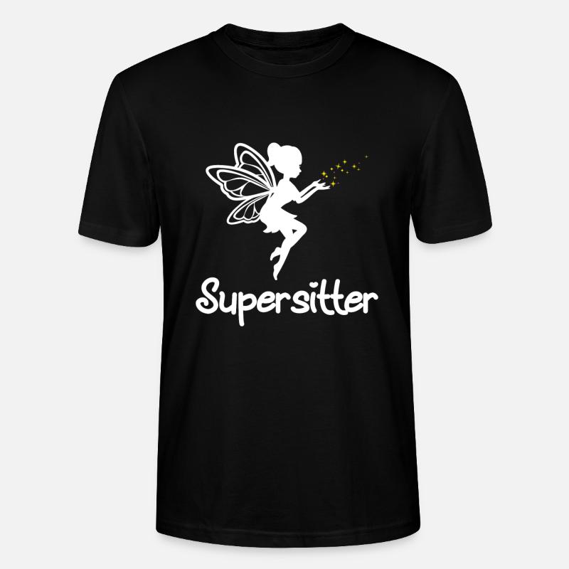 Baby-sitter - T-shirt bio CRAFTER Stanley Stella Unisexe - noir