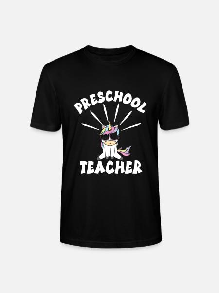 Kindergarten - Stanley/Stella CRAFTER Unisex Organic T-Shirt - black