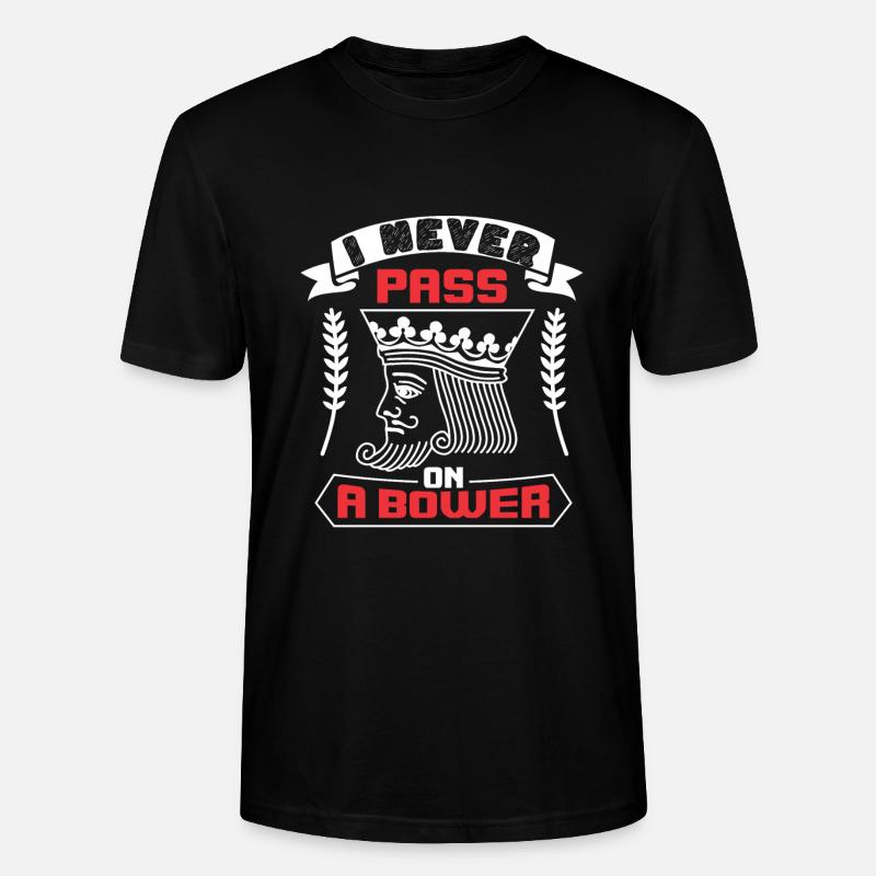 Cribbage - T-shirt bio CRAFTER Stanley Stella Unisexe - noir