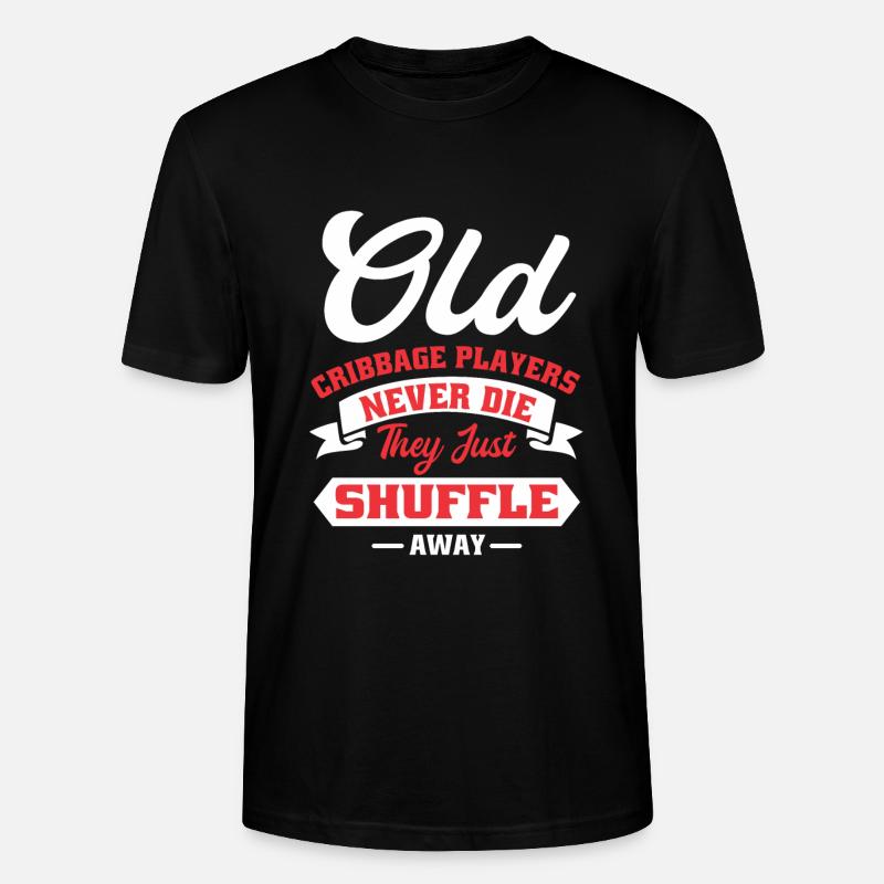 Cribbage - T-shirt bio CRAFTER Stanley Stella Unisexe - noir