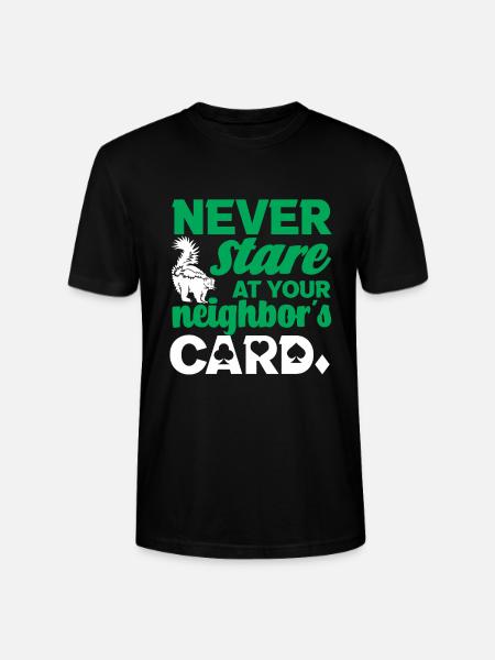 Cribbage - Stanley/Stella CRAFTER Unisex Organic T-Shirt - black