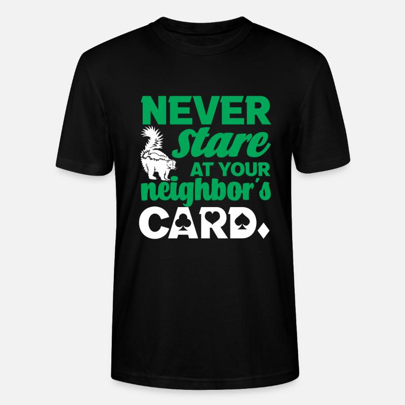 Cribbage - T-shirt bio CRAFTER Stanley Stella Unisexe - noir