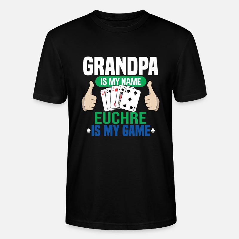 Euchre - Stanley/Stella Unisex Bio-T-Shirt CRAFTER - Schwarz