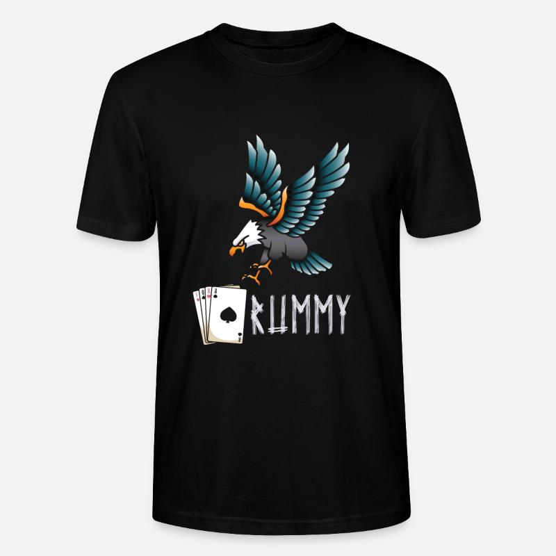Rummy - Stanley/Stella Unisex Bio-T-Shirt CRAFTER - Schwarz